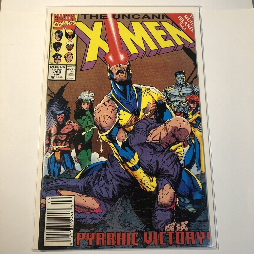 The Uncanny X-Men Issue #280 Marvel Comics 1991 Newsstand Variant Mint Condition